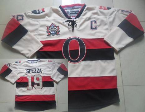Ottawa Senators 19 Jason Spezza Cream Heritage Classic NHL Jerseys Ottawa Senators 19 Jason Spezza Cream Heritage Classic NHL Jerseys
