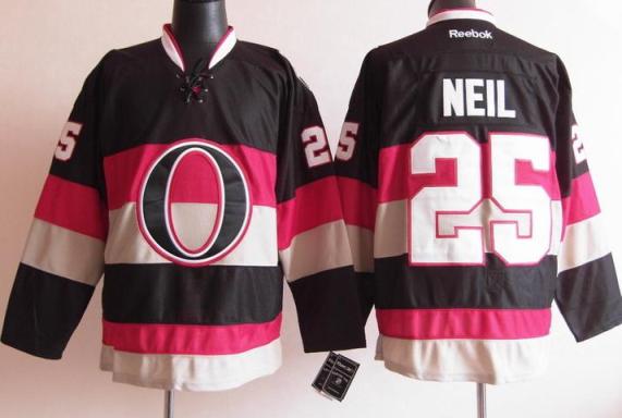 Cheap Ottawa Senators 25 Neil Black Third Jersey For Sale