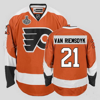 Cheap Philadelphia Flyers 21 James Van Riemsdyk Orange Jersey For Sale