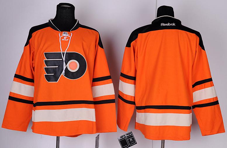 Cheap Philadelphia Flyers Blank 2012 Winter Classic Orange Jerseys For Sale