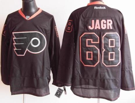 Philadelphia Flyers 68 Jaromir Jagr 2012 Black Jerseys