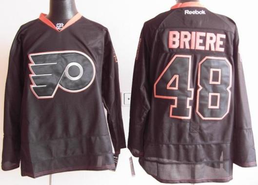 Cheap Philadelphia Flyers 48 Danny Briere 2012 Black Jerseys For Sale