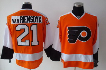 Cheap Philadelphia Flyers James Van Riemsdyk 21 ORANGE Jersey For Sale