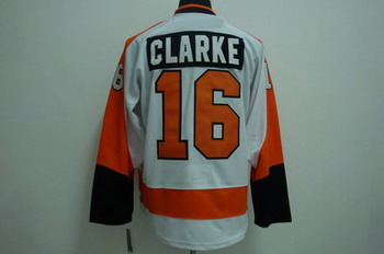 Philadelphia Flyers 16 Clarke White
