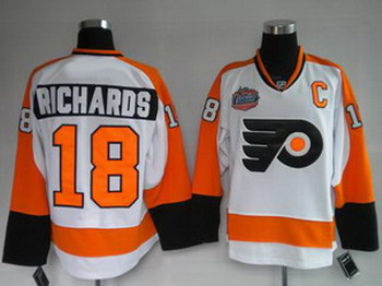 Philadelphia Flyers 18 Mike Richards white WINTER CLASSIC