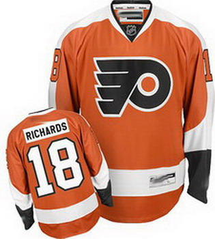 Philadelphia Flyers 18 Mike Richards Premier Third Jersey
