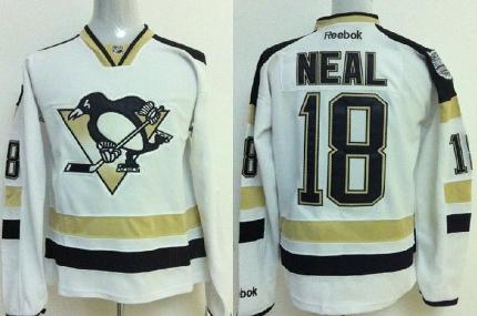 Pittsburgh Penguins 18 James Neal White 2014 Stadium Series NHL Jersey