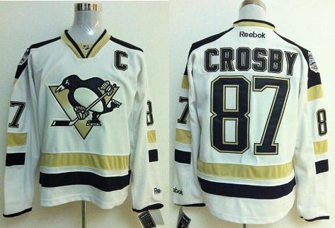 Pittsburgh Penguins 87 Sidney Crosby White 2014 Stadium Series NHL Jersey