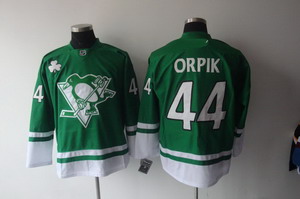 Cheap Pittsburgh Penguins St Pattys Day 44 Brooks Orpik Green Hockey Jerseys For Sale