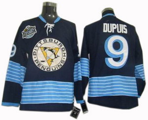 Cheap Pittsburgh Penguins 9 Pascal Dupuis jersey 2011 Winter Classic Jerseys blue For Sale