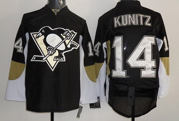 Cheap Pittsburgh Penguins 14 Chris Kunitz Black Jerseys For Sale