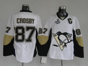 Cheap Pittsburgh Penguins 87 Sidney Crosby White For Sale