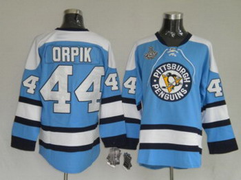 Cheap Pittsburgh Penguins 44 Orpik Blue For Sale