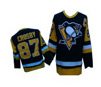 Cheap CCM Pittsburgh Penguins Sidney Crosby 87 Vintage Black For Sale