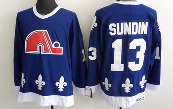 Cheap Quebec Nordiques 13 Sundin Jerseys For Sale
