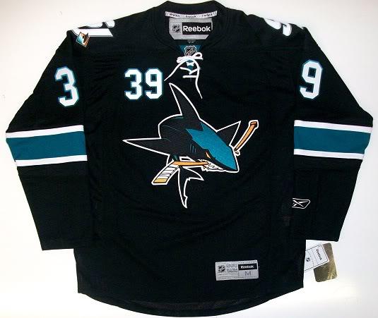 San Jose Sharks 39 Logan Couture Black Jersey