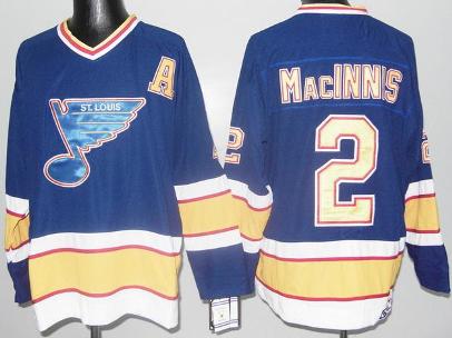 Cheap St. Louis Blues 2 Al MacInnis Light Blue NHL Jersey For Sale