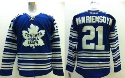 Toronto Maple Leafs 21 van Riemsdyk 2014 Winter Classic Blue NHL Jersey
