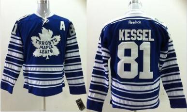 Toronto Maple Leafs 81 Phil Kessel 2014 Winter Classic Blue NHL Jersey