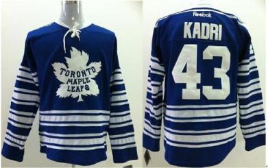 Cheap Toronto Maple Leafs 43 Nazem Kadri 2014 Winter Classic Blue NHL Jersey For Sale
