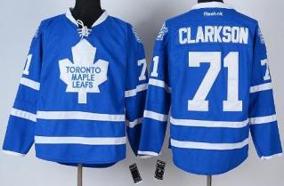 Cheap Toronto Maple Leafs 71 David Clarkson Blue NHL Jerseys For Sale