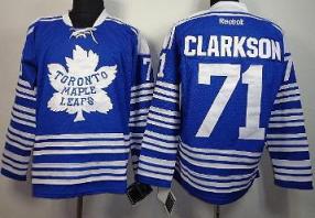 Toronto Maple Leafs 71 David Clarkson 2014 Winter Classic Blue NHL Jersey