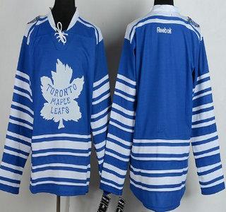 Cheap Toronto Maple Leafs Blank 2014 Winter Classic Blue NHL Jersey For Sale