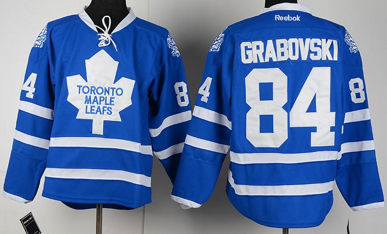 Cheap Toronto Maple Leafs 84 Mikhail Grabovski Blue NHL Jerseys For Sale