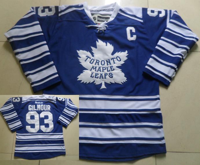 Cheap Toronto Maple Leafs #93 Doug Gilmour Blue NHL Jerseys For Sale
