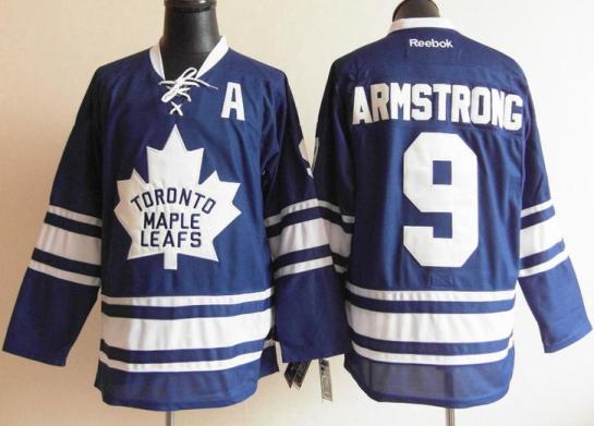 Cheap Toronto Maple Leafs 9 Armstrong 2012 New Blue Jersey For Sale