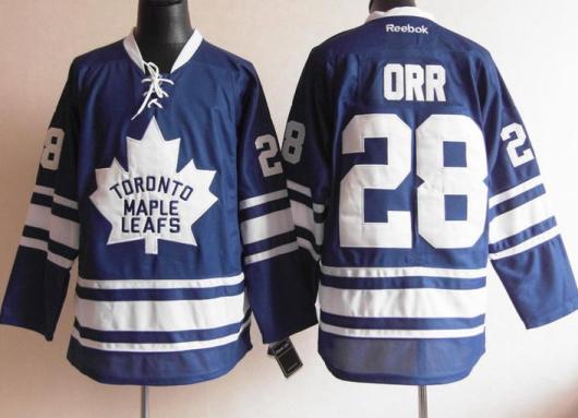 Toronto Maple Leafs 28 Colton Orr Blue Jersey New