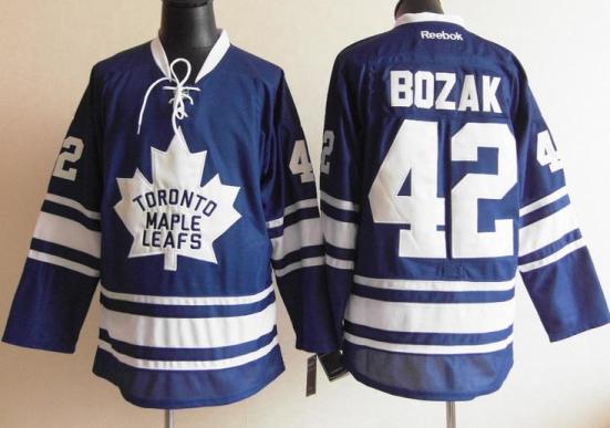 Toronto Maple Leafs 42 Bozak Blue Jerseys New