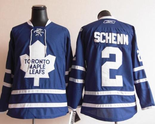 Toronto Maple Leafs 2 Schenn Blue NHL Jersey