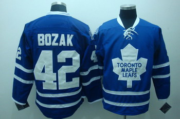 Cheap Toronto Maple Leafs 42 Bozak Blue Jerseys For Sale