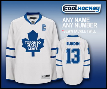 Toronto Maple Leafs SUNDIN 13 white Jersey