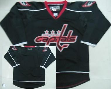 Cheap Washington Capitals Blank 2012 Black Ice NHL Jersey For Sale