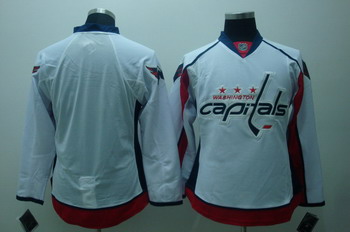Washington Capitals Blank white Jerseys Washington Capitals Blank white Jerseys