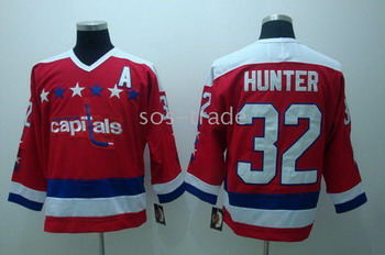 Hockey jerseys Washington Capitals 32 HUNTER red jersey