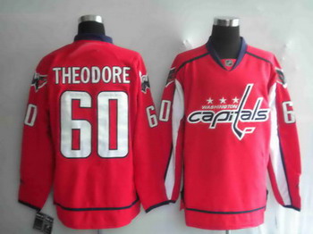 Cheap Jerseys Washington Capitals 60 THEODORE red For Sale
