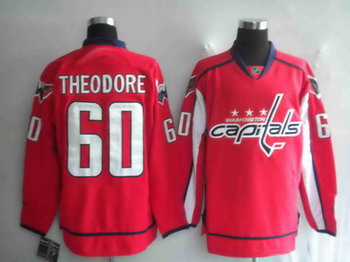 Jerseys Washington Capitals 60 THEODORE red