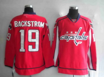 Jerseys Washington Capitals 19 BACKSTROM red