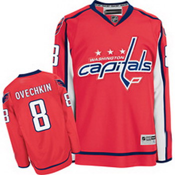 Washington Capitals 8 A.Ovechkin Home Jersey