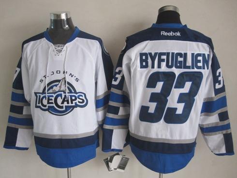 Winnipeg Jets 33 Dustin Byfuglien 2012 White NHL Jersey