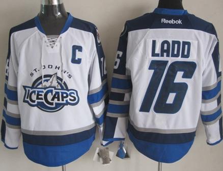 Cheap Winnipeg Jets 16 Ladd 2012 White NHL Jersey For Sale