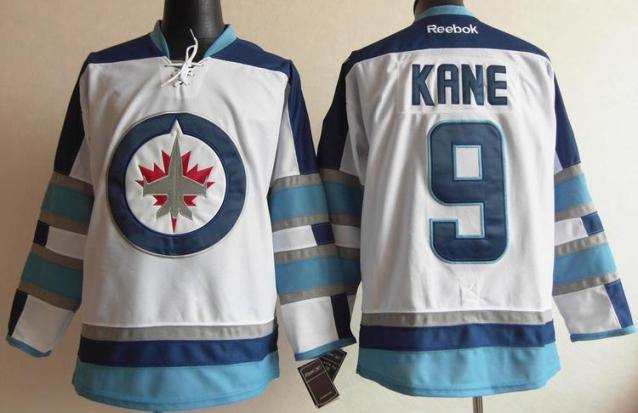 Cheap Winnipeg Jets 9 Evander Kane White 2011 New Style NHL Jersey For Sale