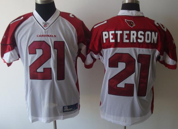 Arizona Cardinals 21 Patrick Peterson White NFL Jerseys
