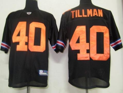 Arizona Cardicals 40 Tillman Black NFL Jerseys