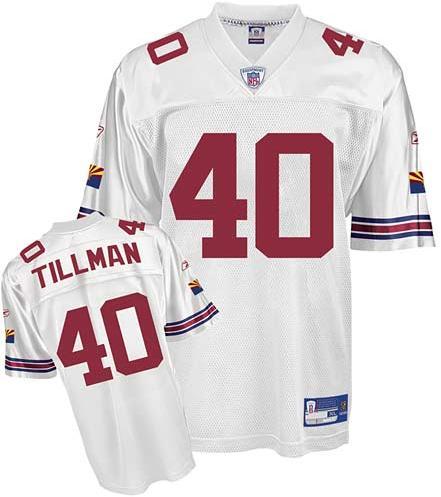 Cheap Arizona Cardinals 40 Pat Tillman White Jersey For Sale