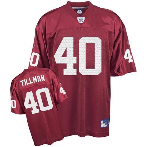 Cheap Arizona Cardinals 40 Pat Tillman Red NFL Jersey For Sale