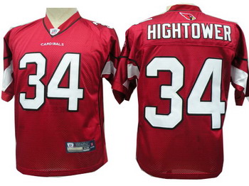 Arizona Cardinals 34 Tim hightower red jerseys